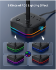 TROND Headphone Stand, Desk Gaming with 3AC1U2C