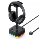 TROND Headphone Stand, Desk Gaming with 3AC1U2C