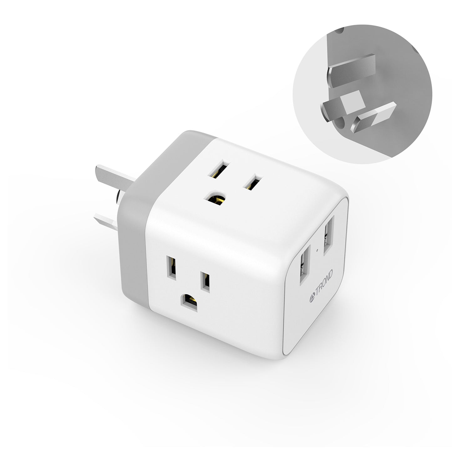 Travel Plug Adapter for US to Australia