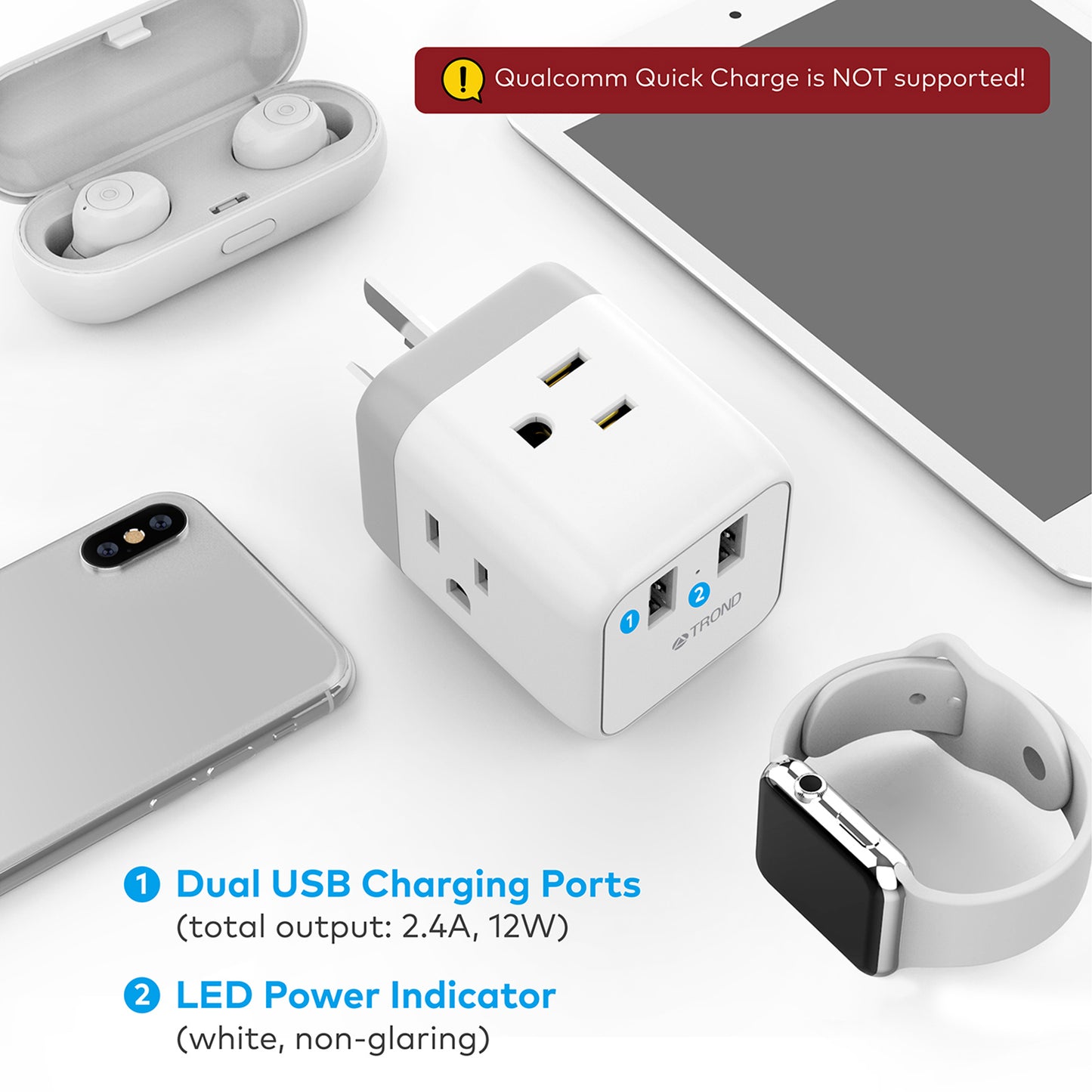 Travel Plug Adapter for US to Australia