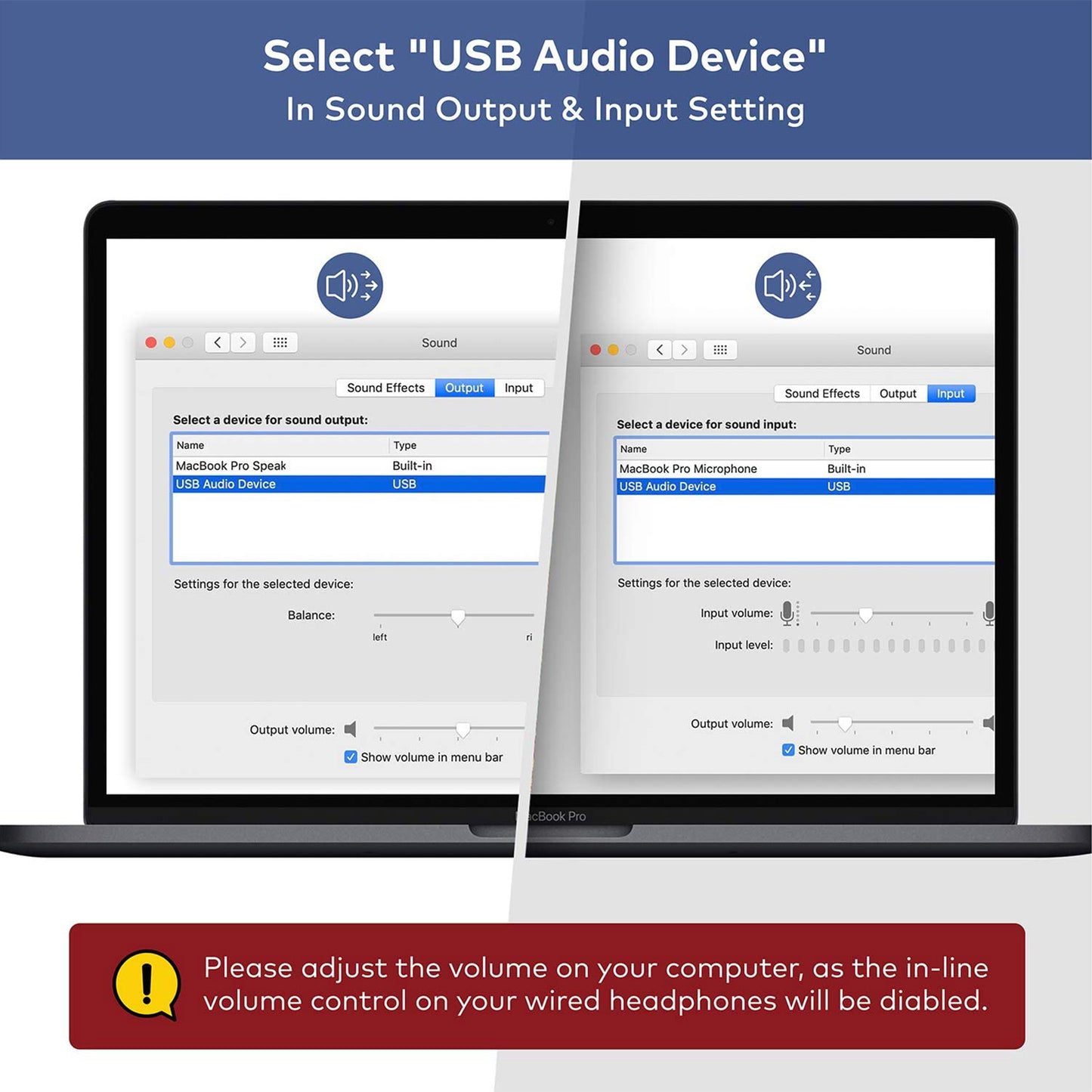 USB Audio Adapter w/ 3.5mm TRRS Jack