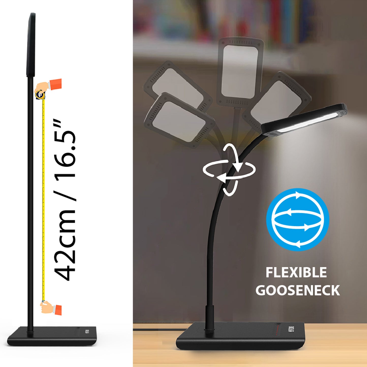 LED Desk Lamp 3 Lighting Modes