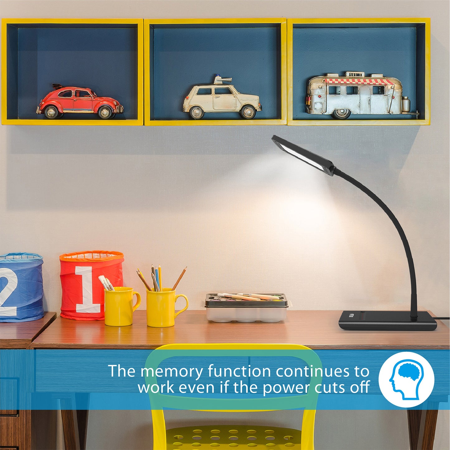 LED Desk Lamp 3 Lighting Modes