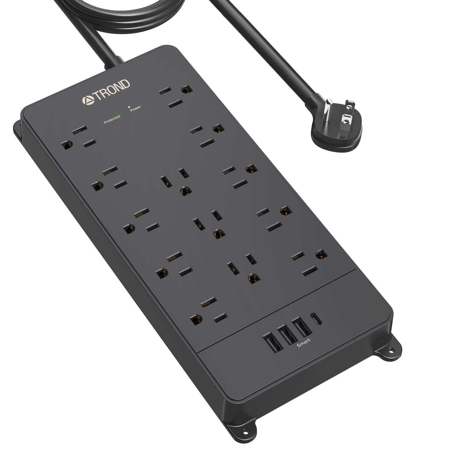 13-Outlet Surge Protector w/ 4 USB Ports, 4000J