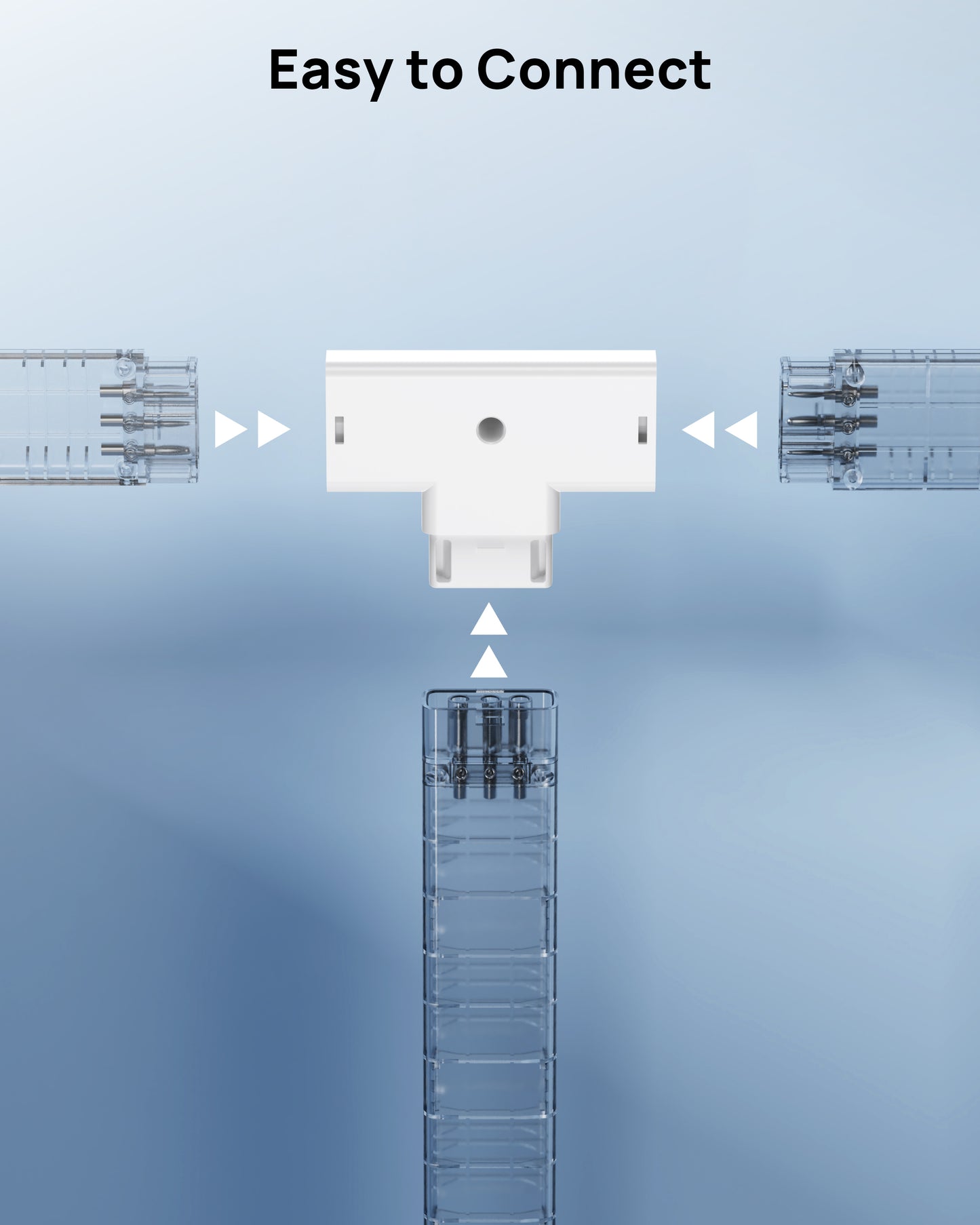 1 Piece 90° Connector to Turn the Direction for TROND Outlet Extender Stick