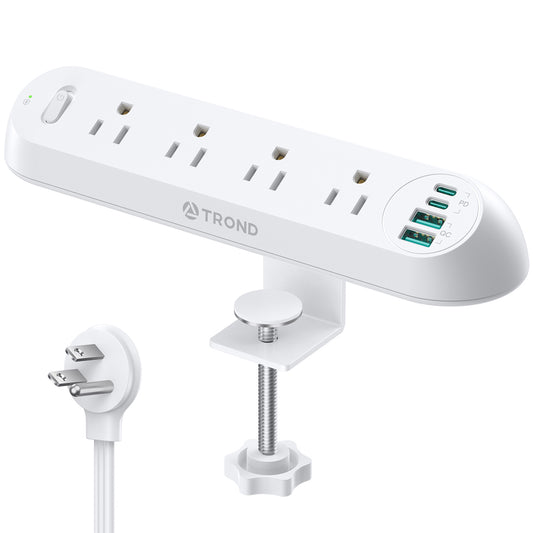 Desk Clamp Power Strip 20W USB C