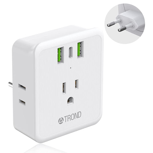 Fast Charging European Travel Plug Adapter