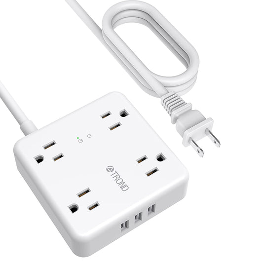 Two Prong Power Strip 10ft