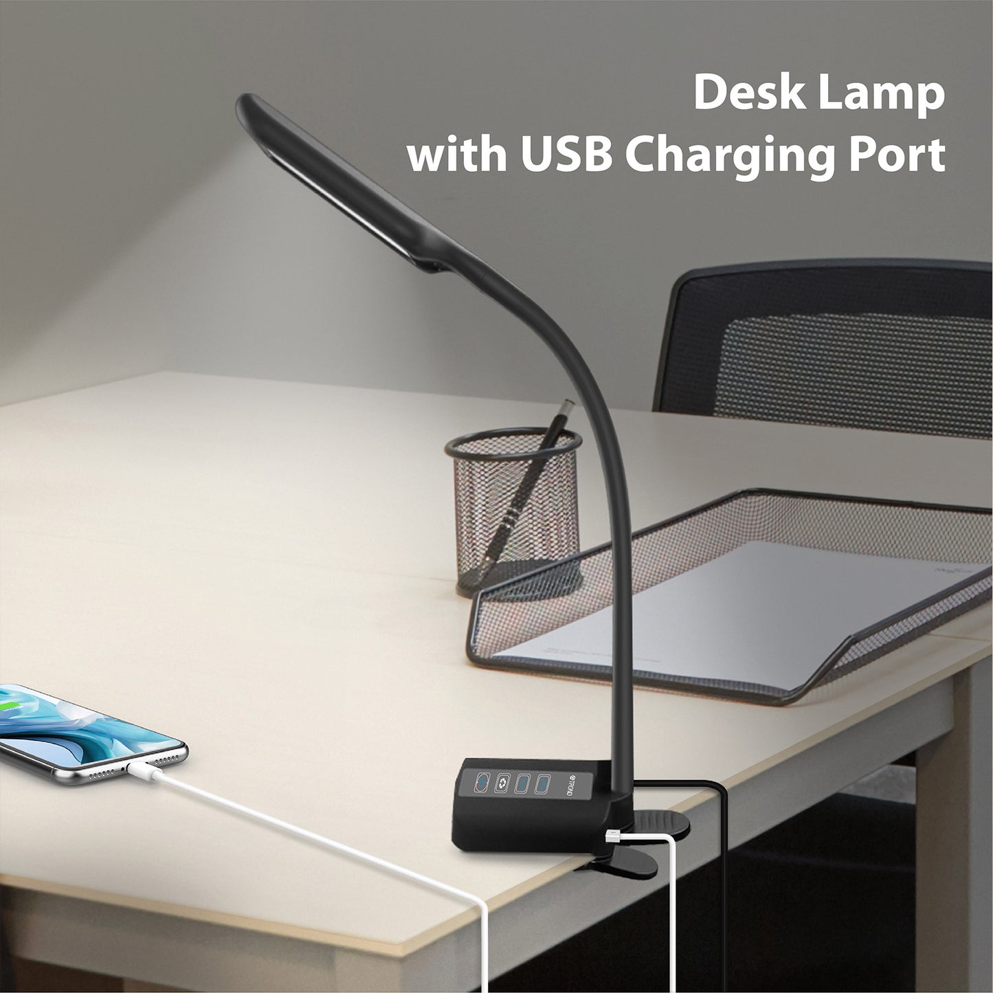 LED Clamp Lamp 5 Lighting Modes