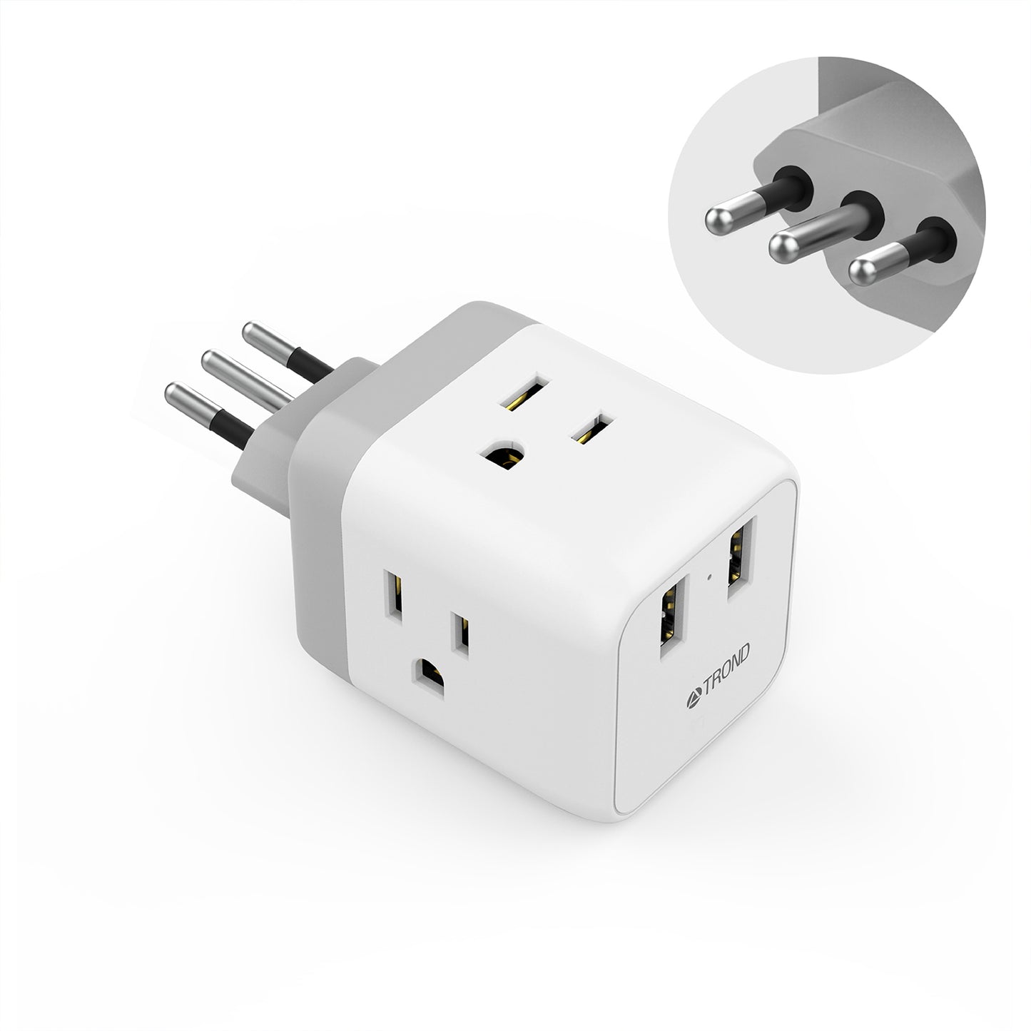 Travel Plug Adapter for US to Italy